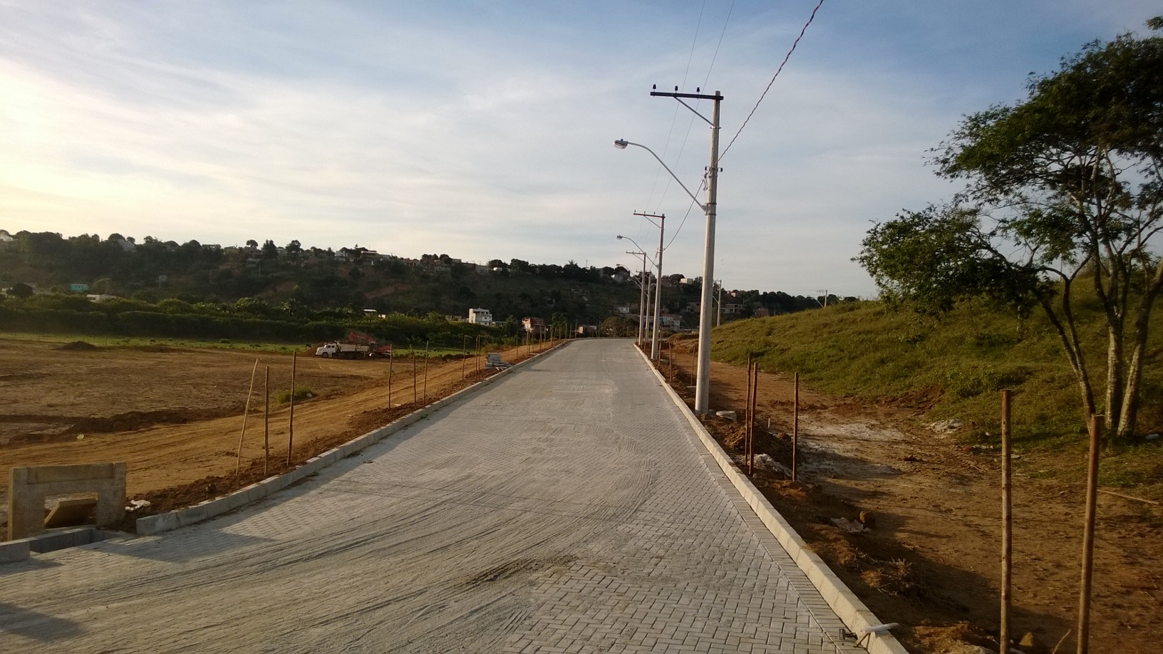 Estação de Tratamento e Pavimentação