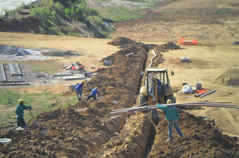 Água, esgoto e drenagem