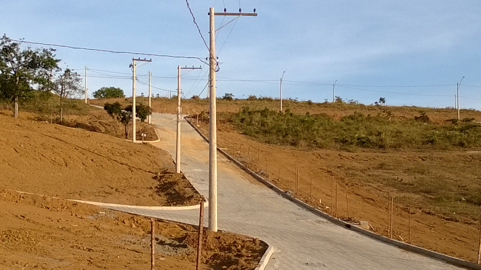 Estação de Tratamento e Pavimentação