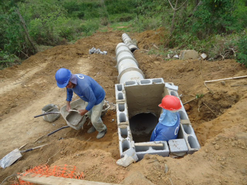 Pavimentação, Sistema de Esgotamento Sanitário e Rede de Drenagem