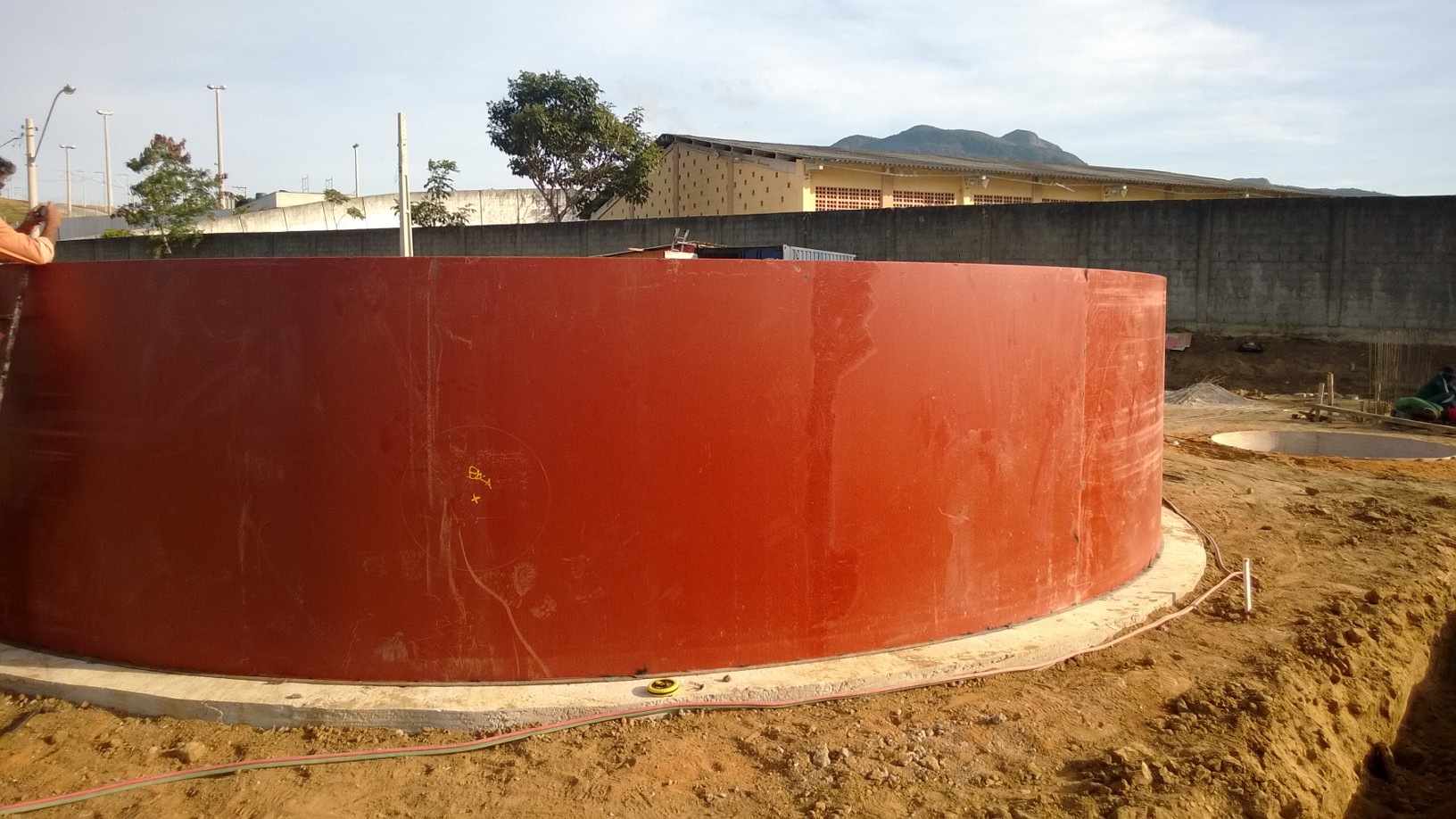 Estação de Tratamento e Pavimentação